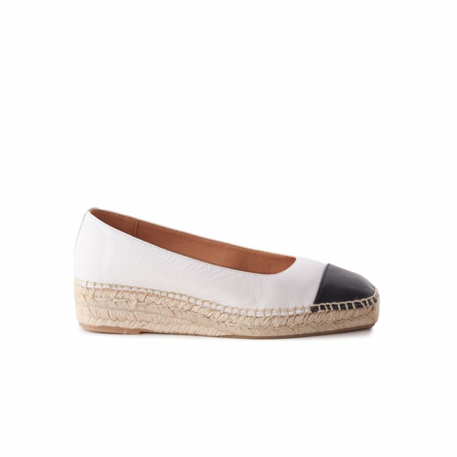 Women L'Intervalle | L'Intervalle Mansa White Leather Women White Leather/Cuir Blanc