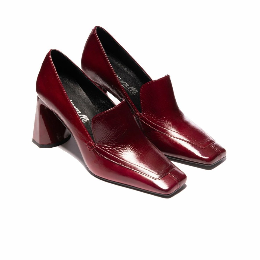 Women L'Intervalle | L'Intervalle Barnaby Women Ruby Leather