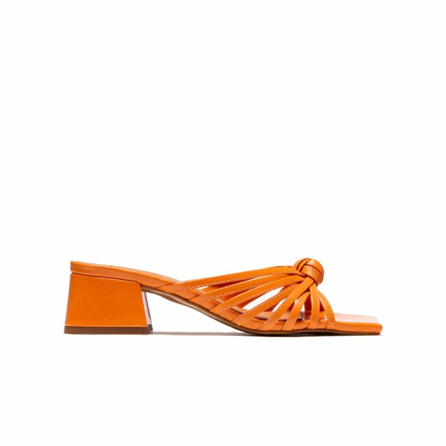 Women L'Intervalle | L'Intervalle Damira Women Orange Leather