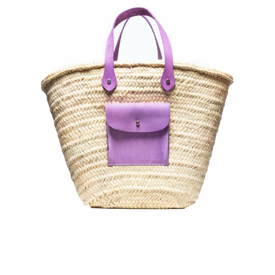 Bags L'Intervalle | L'Intervalle Costa Lilac Leather