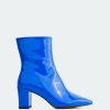 Women L'Intervalle | L'Intervalle Boots Jepson Blue Patent Blue Patent/Cuir Vernis Bleu