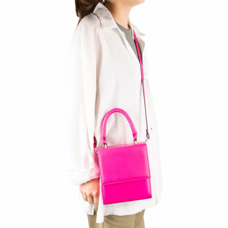 Women L'Intervalle | L'Intervalle Women Tonella Fuchsia Leather Fushia Leather/Cuir Fuschia