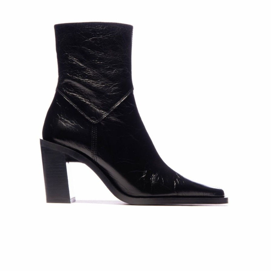 Women L'Intervalle | L'Intervalle Grant Women Black Leather