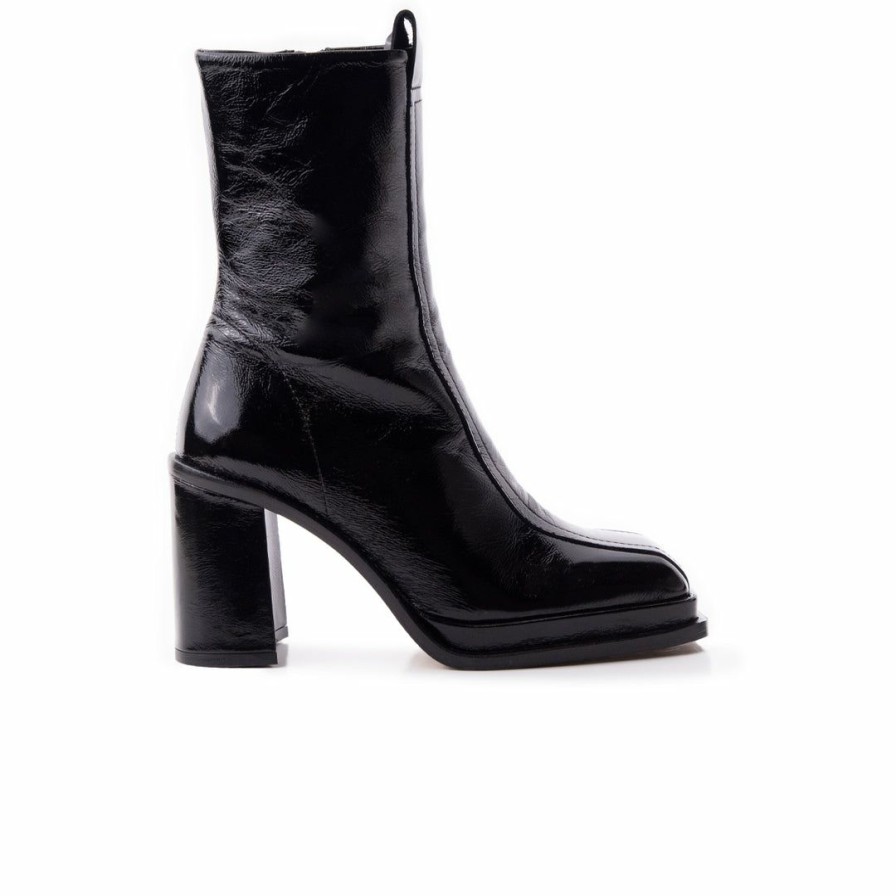 Women L'Intervalle | L'Intervalle Davies Women Black Leather