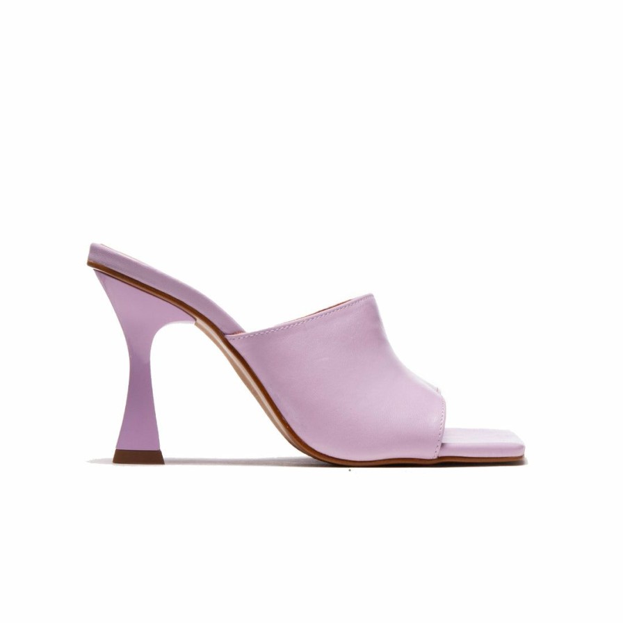 Women L'Intervalle | L'Intervalle Cythera Women Lilac Leather