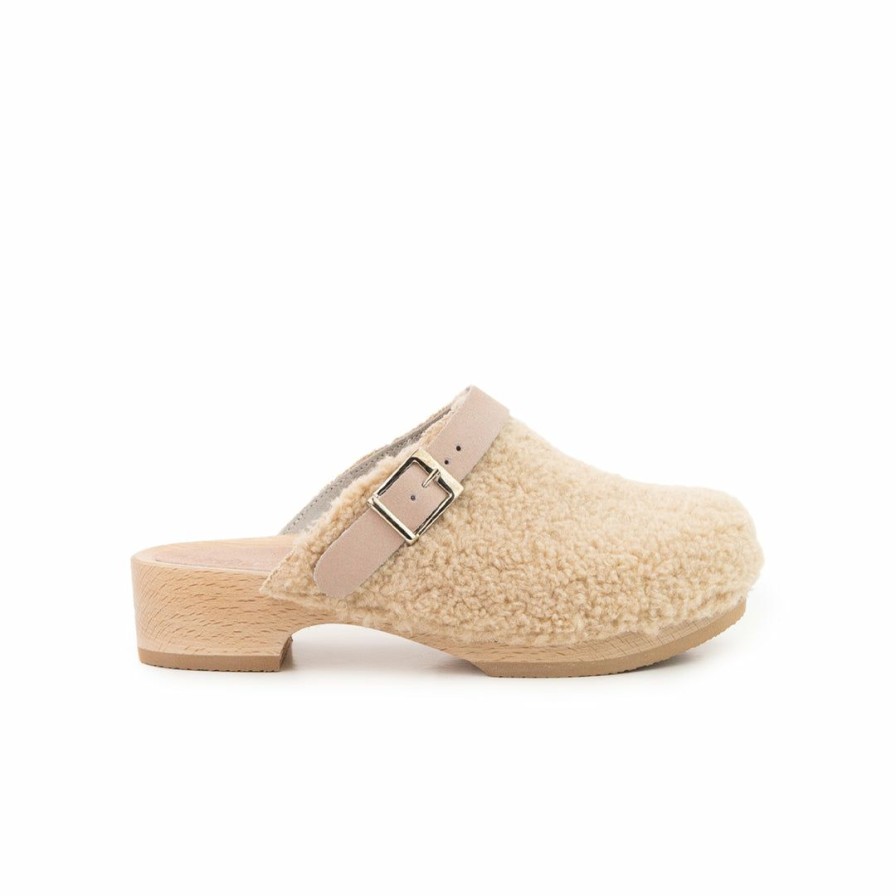 Women L'Intervalle | L'Intervalle Panda Women Beige Sherpa