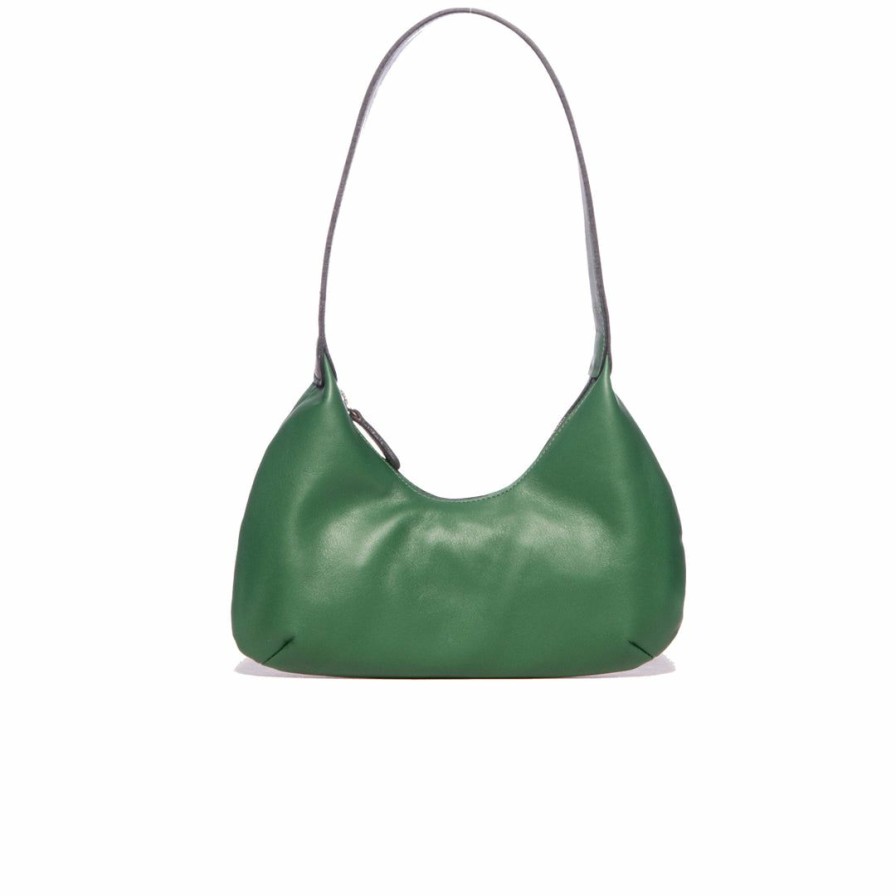 Bags L'Intervalle | L'Intervalle Mollina Green Leather