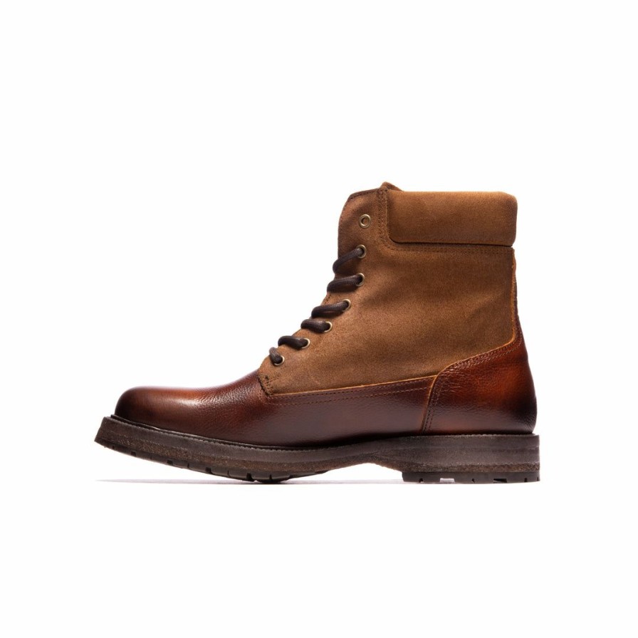 Men L'Intervalle | L'Intervalle Men Sklav Brown Leather/Nubuck