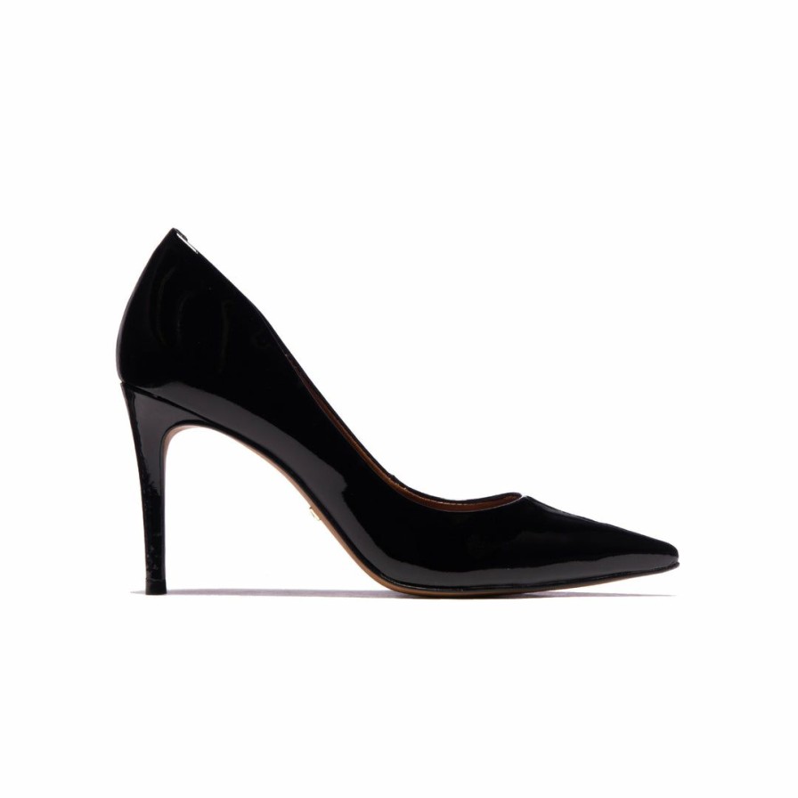 Women L'Intervalle | L'Intervalle Women Arabella Black Patent