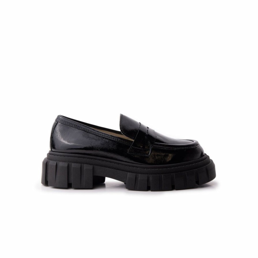 Women L'Intervalle | L'Intervalle Women Gama Black Patent Black Patent/Cuir Vernis Noir