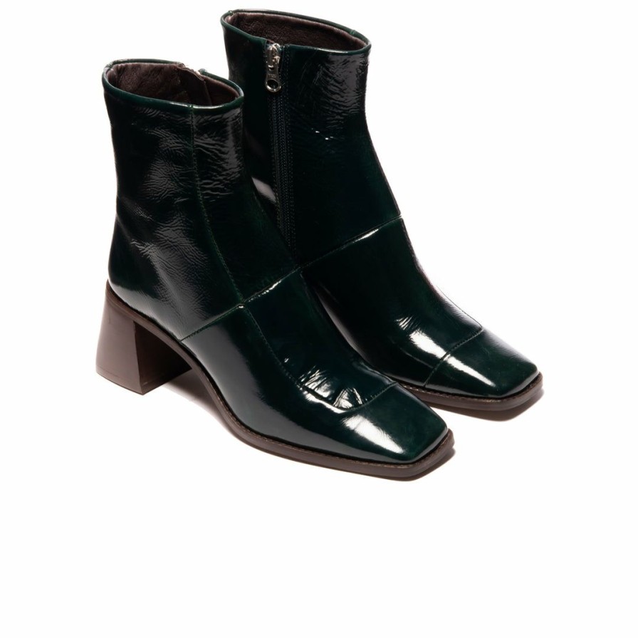 Women L'Intervalle | L'Intervalle Bendigo Green Leather