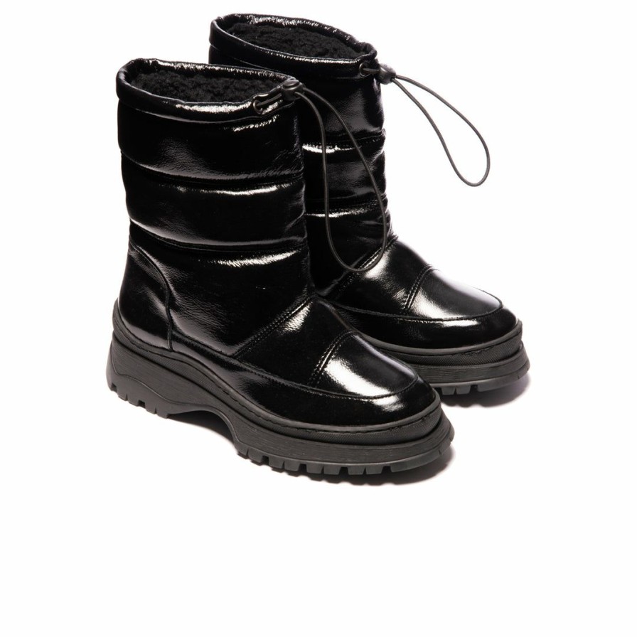 Women L'Intervalle | L'Intervalle Laurier Women Black Patent