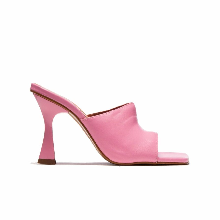 Women L'Intervalle | L'Intervalle Cythera Pink Leather