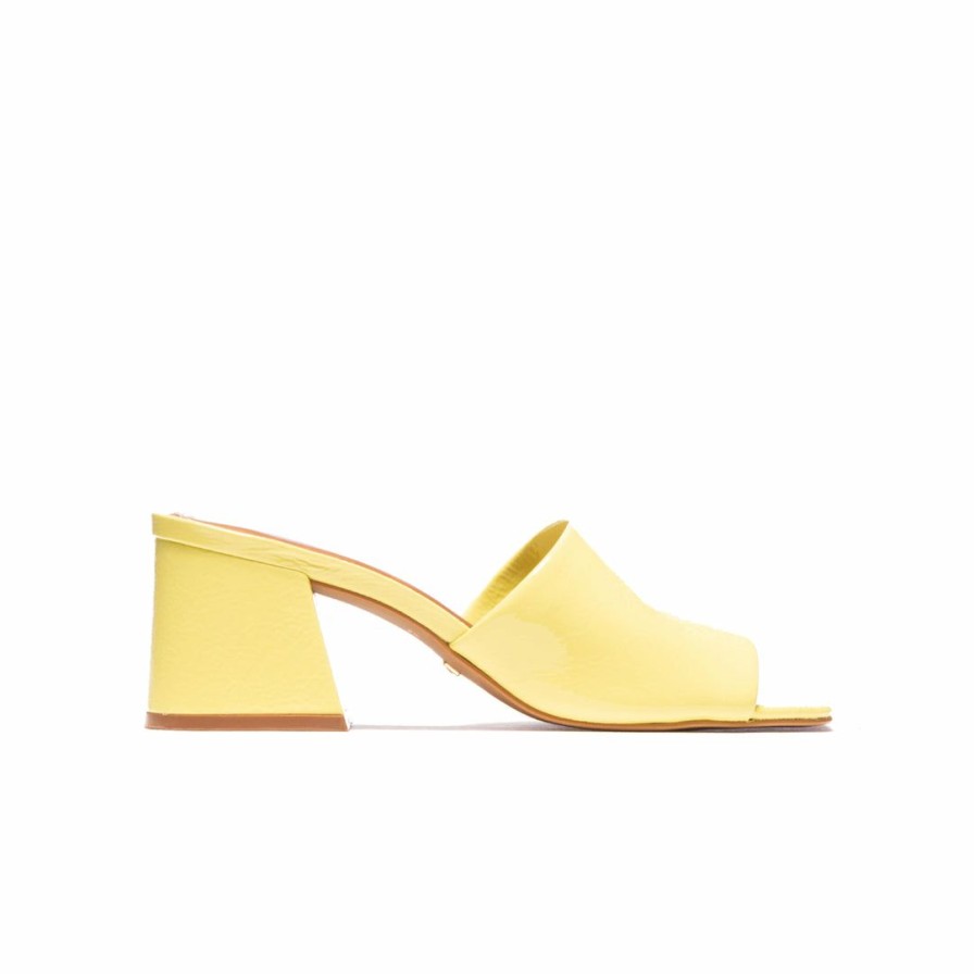 Women L'Intervalle | L'Intervalle Women Clarabelle Yellow Naplack