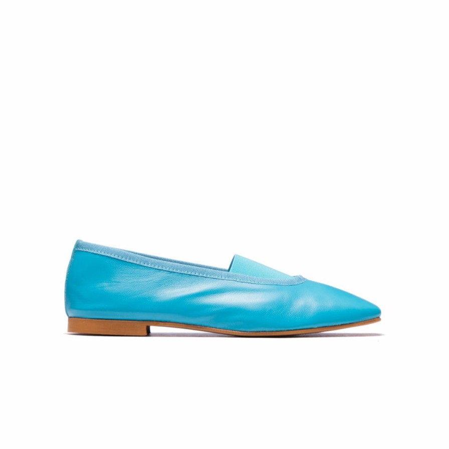 Women L'Intervalle | L'Intervalle Women Claire Blue Leather