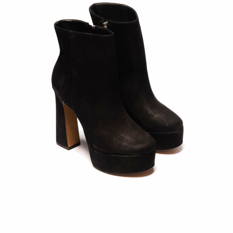 Women L'Intervalle | L'Intervalle Ria Women Black Nubuck