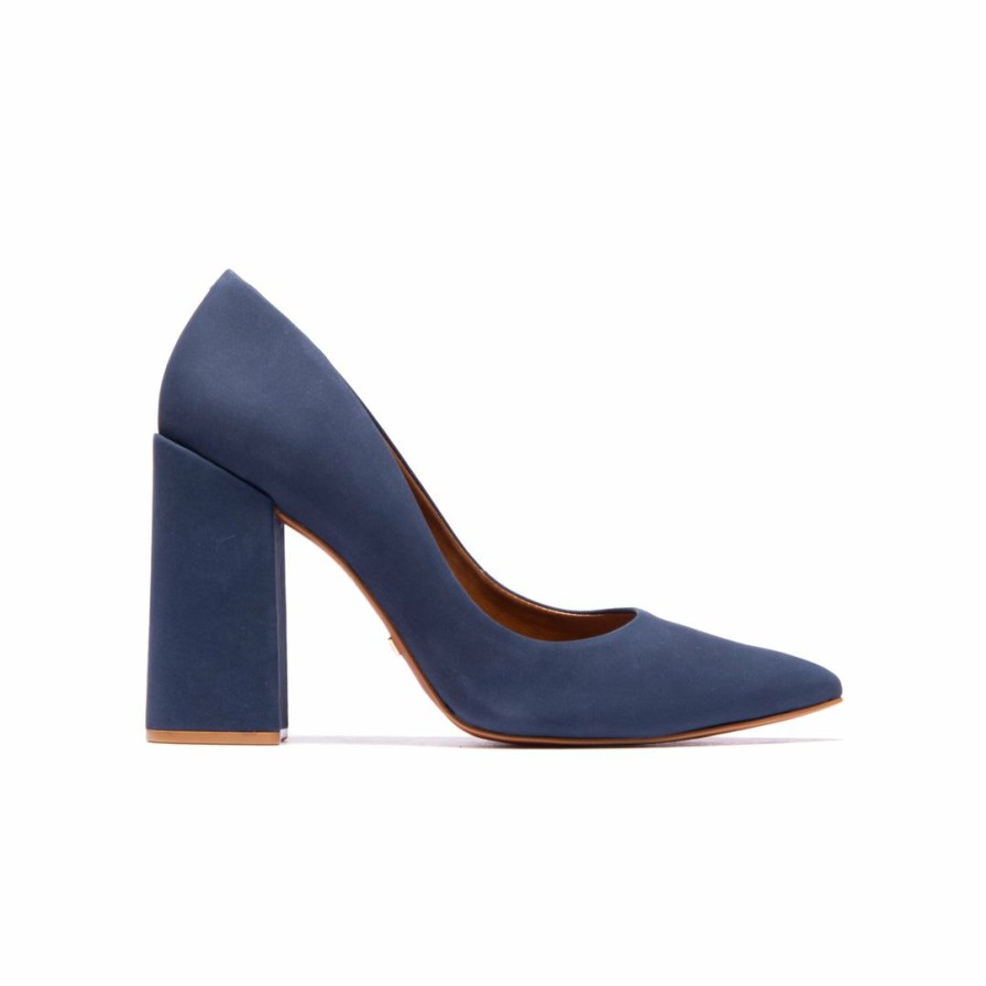 Women L'Intervalle | L'Intervalle Women Catalina Navy Nubuck