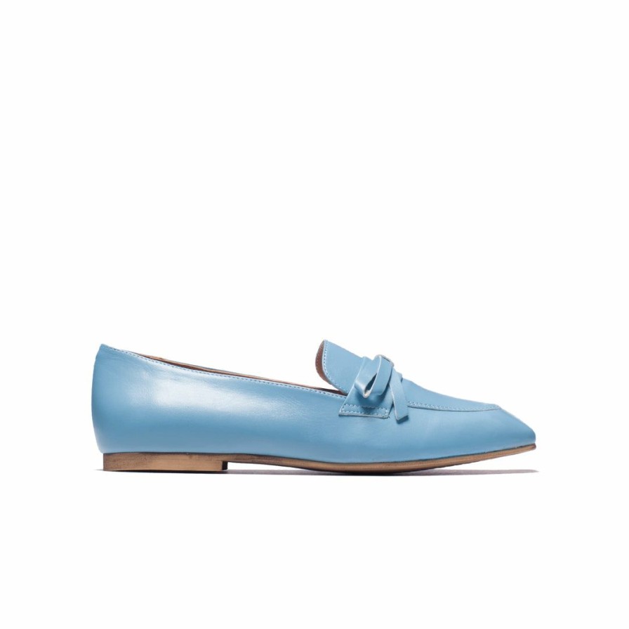 Women L'Intervalle | L'Intervalle Women Zarita Blue Leather