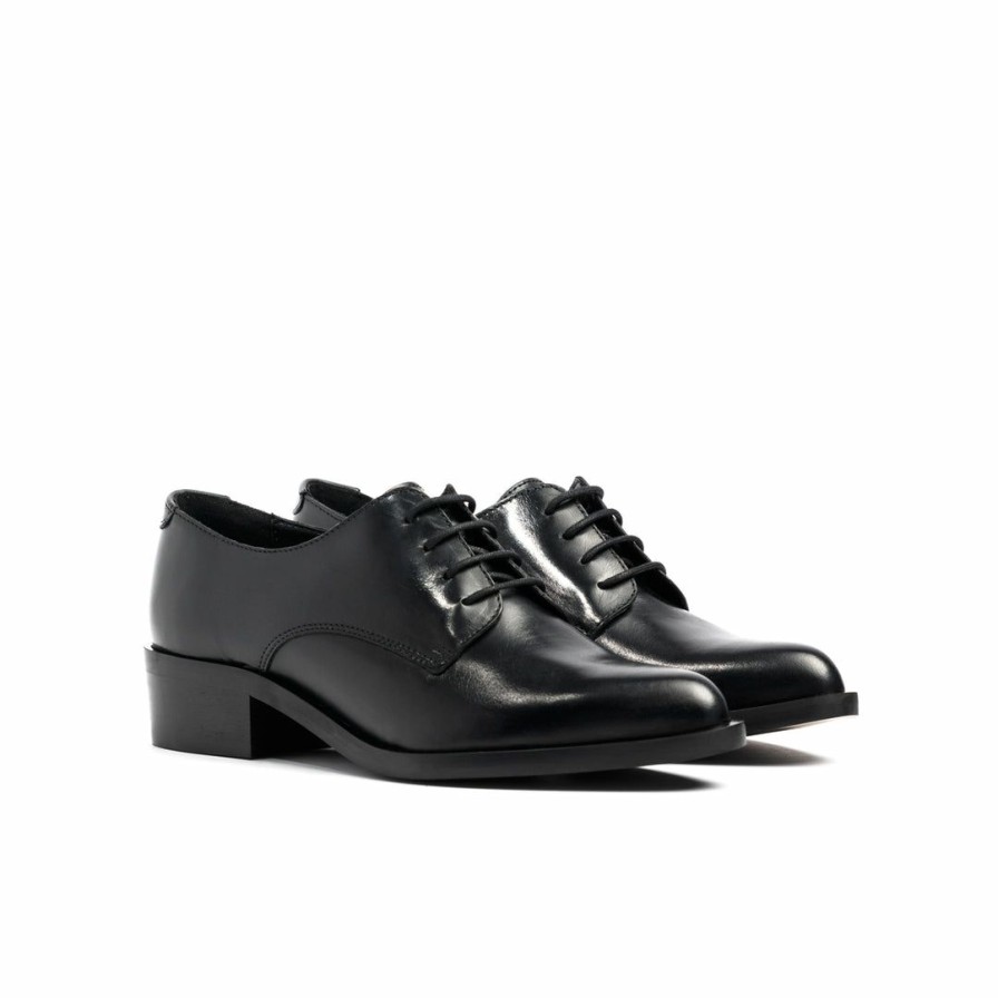 Women L'Intervalle | L'Intervalle Women Rabat Black Leather