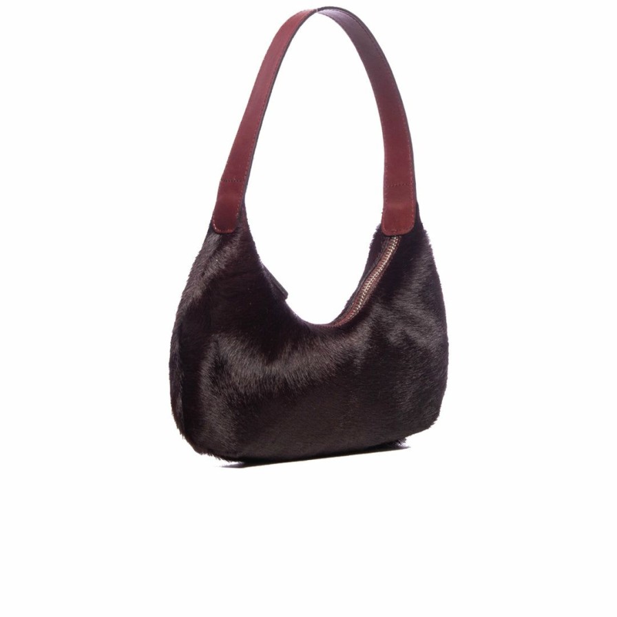 Bags L'Intervalle | L'Intervalle Mallory Women Bordeau Pony