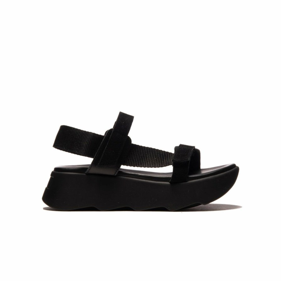 Women L'Intervalle | L'Intervalle Breeze Women Black Suede