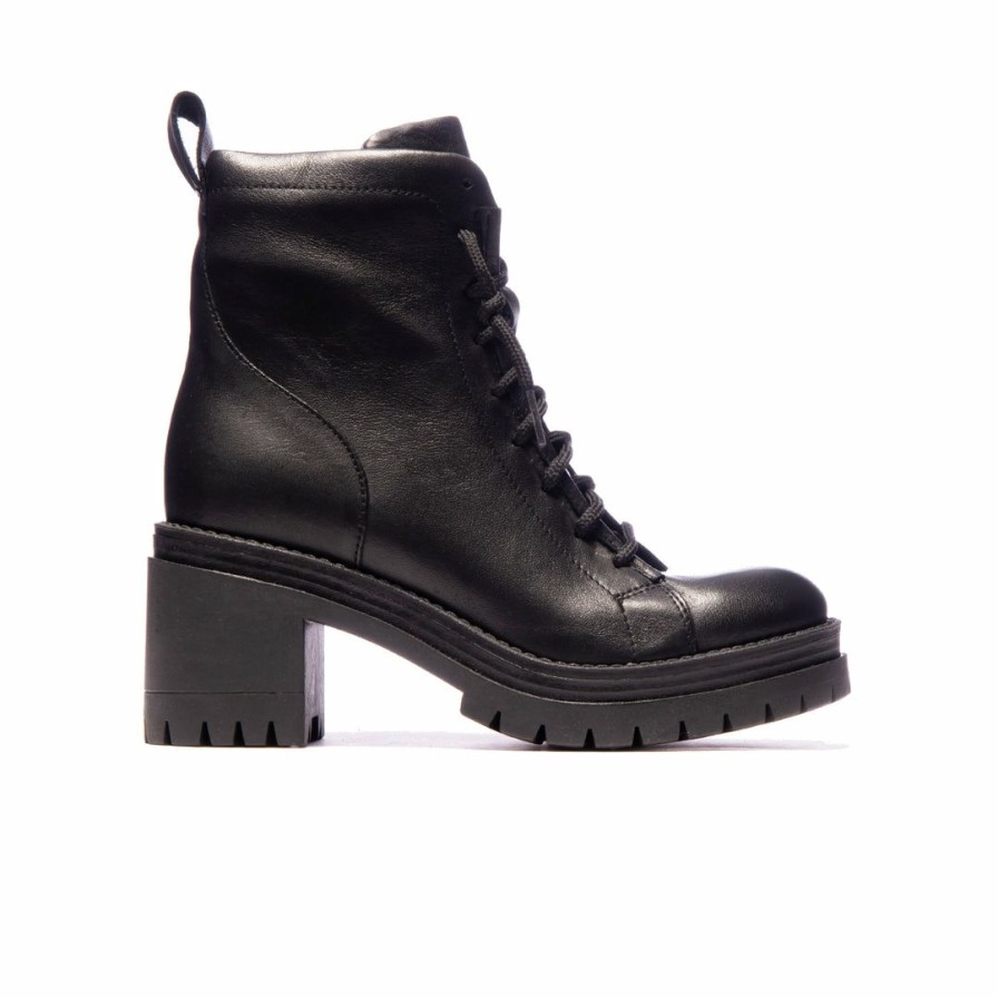 Women L'Intervalle | L'Intervalle Women Almere Black Leather