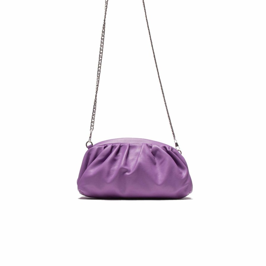 Bags L'Intervalle | L'Intervalle Dibra Purple Leather