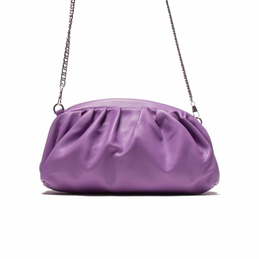 Bags L'Intervalle | L'Intervalle Dibra Purple Leather