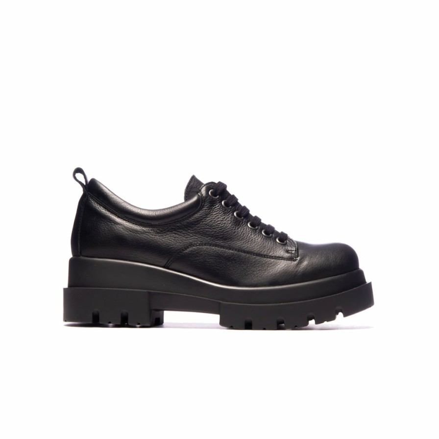 Women L'Intervalle | L'Intervalle Hawk Women Black Leather