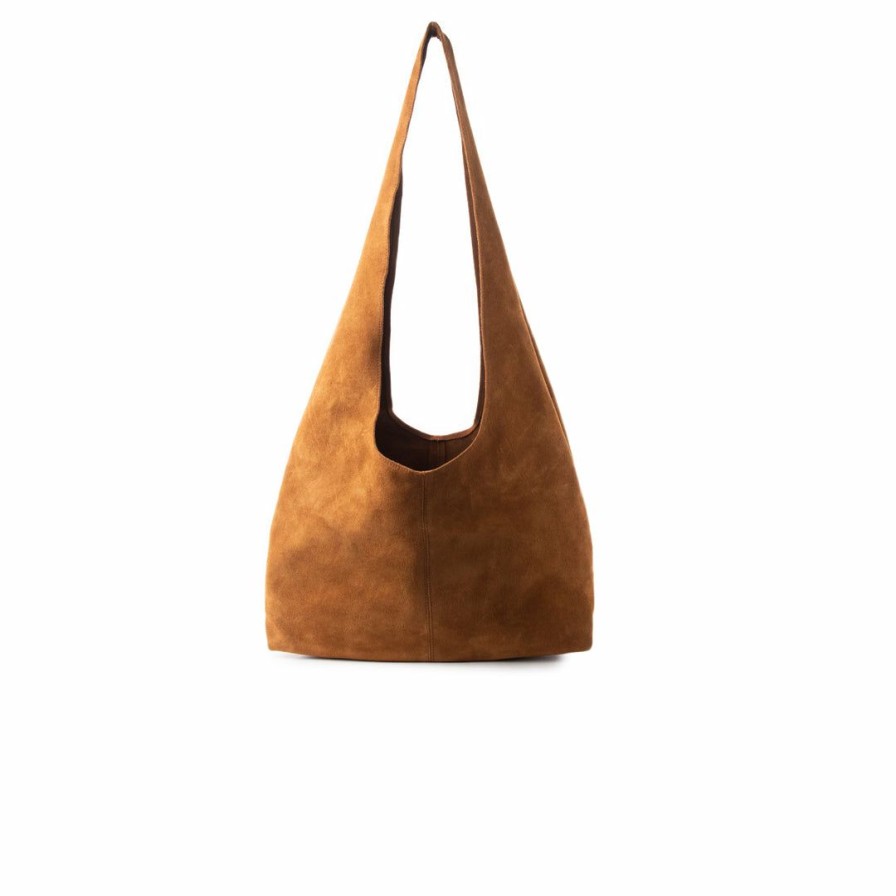 Bags L'Intervalle | L'Intervalle Agard Tan Suede Tan Suede/Ocre Suede