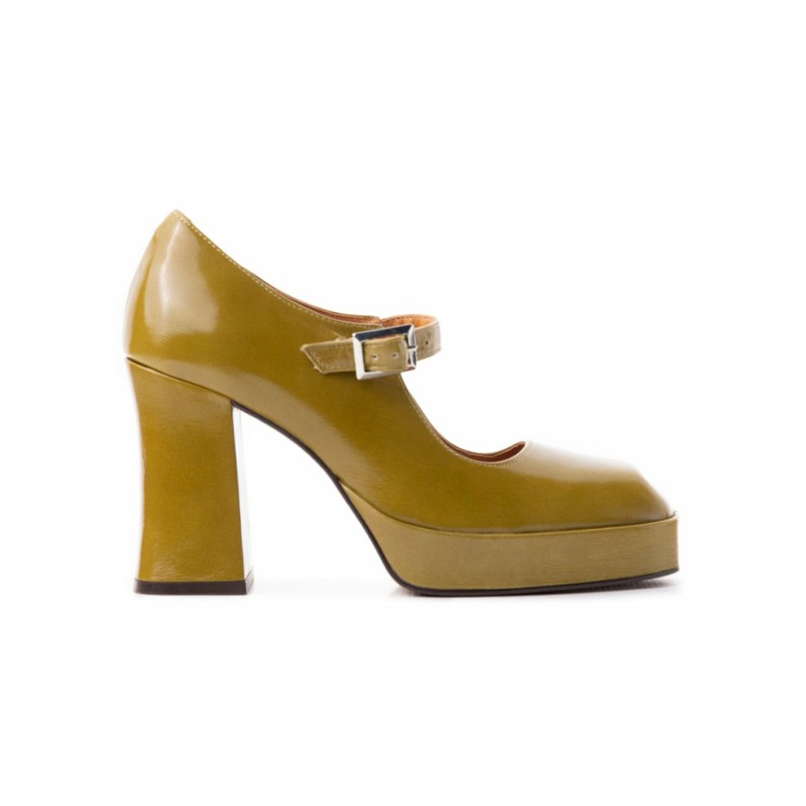 Women L'Intervalle | L'Intervalle Thale Sage Leather