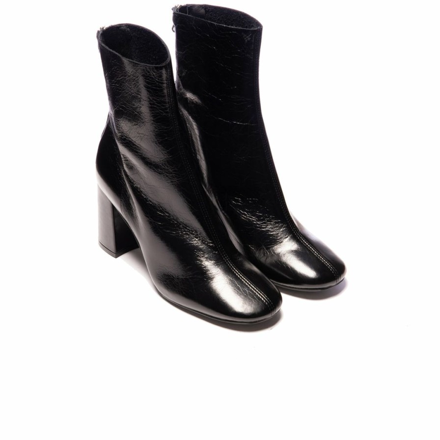 Women L'Intervalle | L'Intervalle Leroy Black Leather