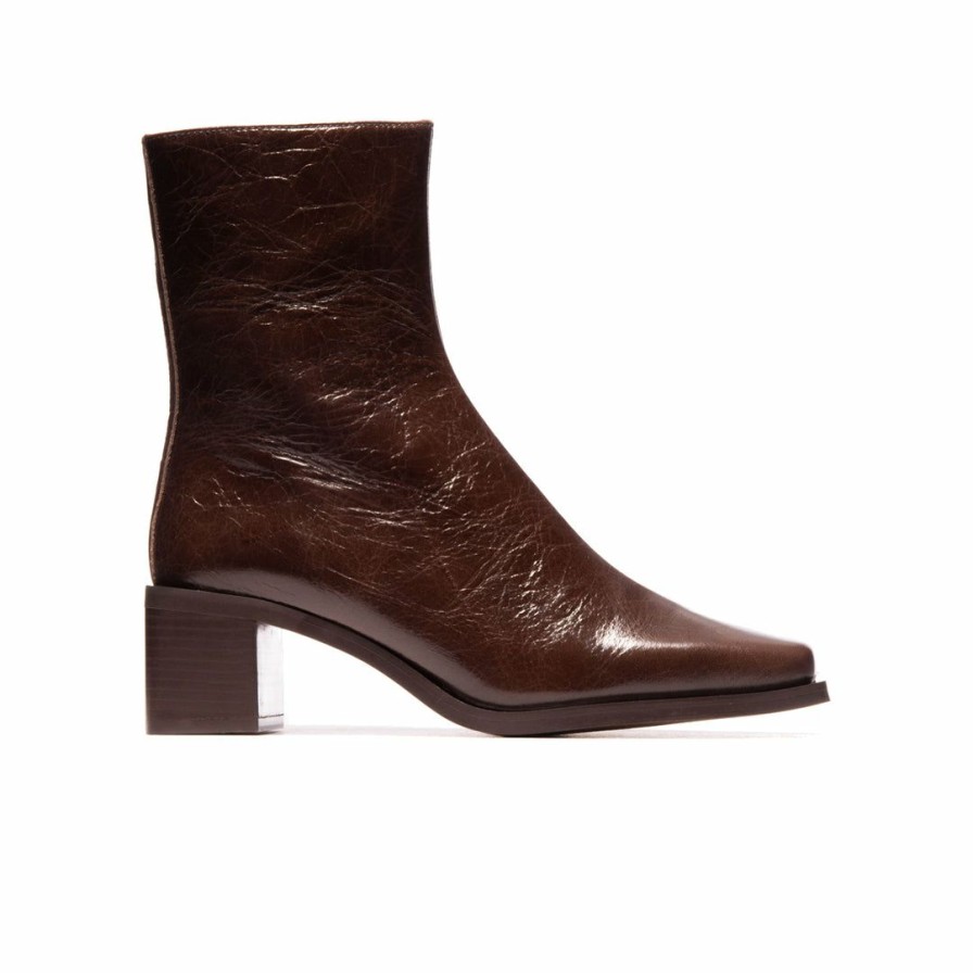 Women L'Intervalle | L'Intervalle Truro Dark Brown Leather