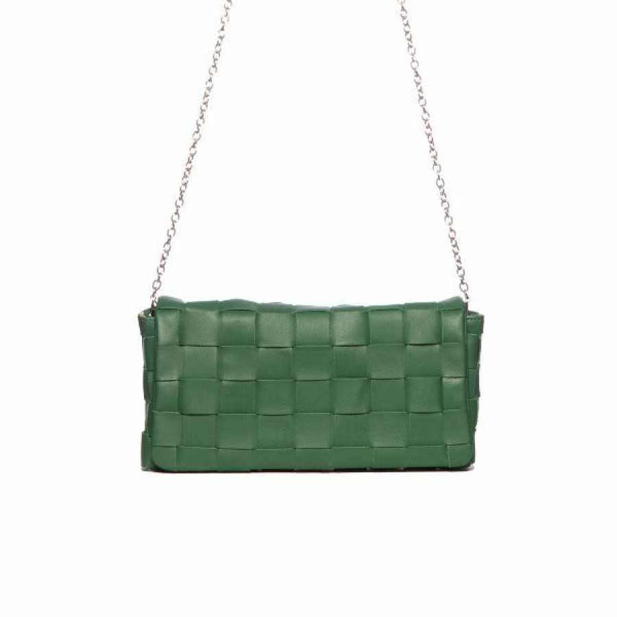 Bags L'Intervalle | L'Intervalle Lisette Green Leather