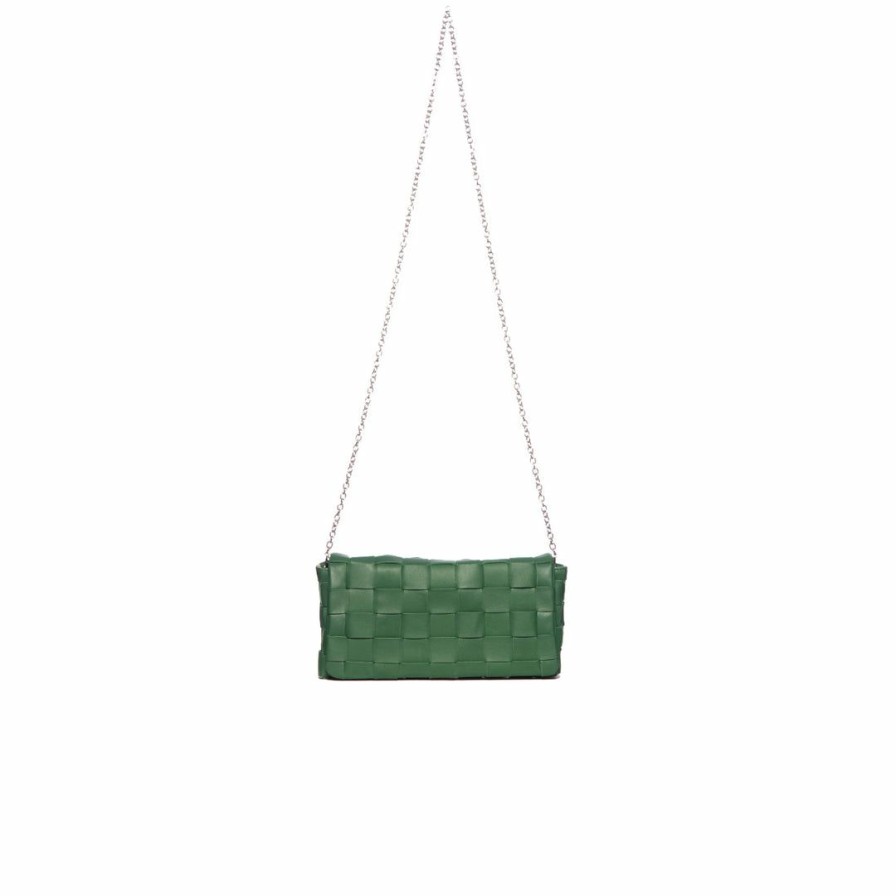 Bags L'Intervalle | L'Intervalle Lisette Green Leather