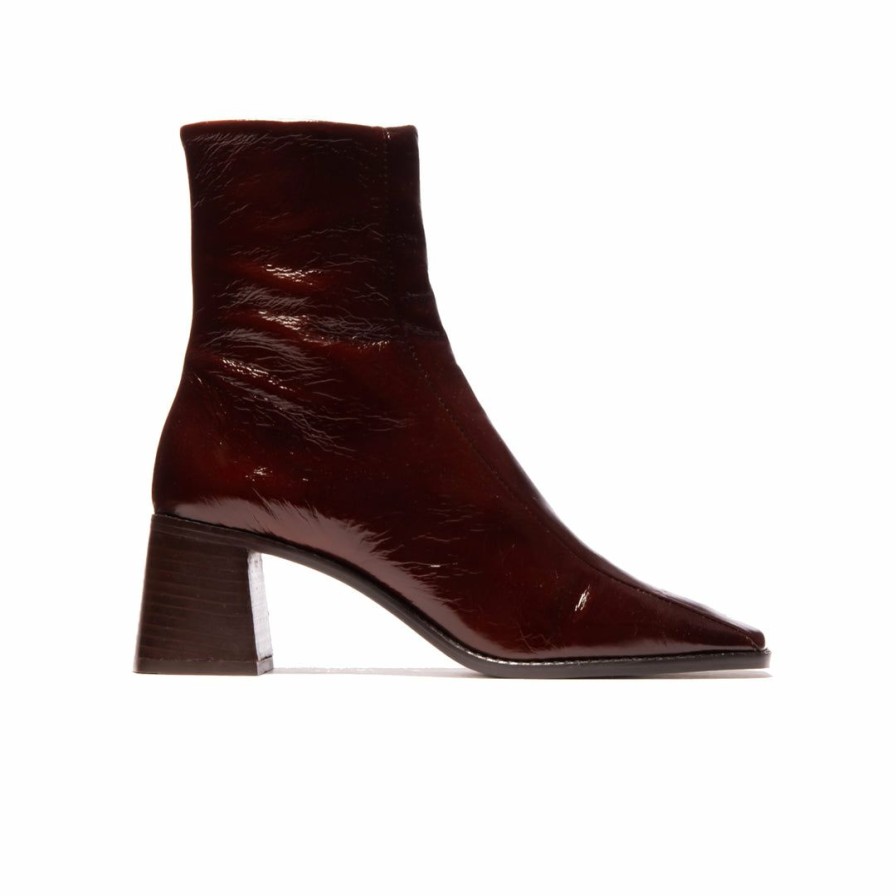 Women L'Intervalle | L'Intervalle Women Bogart Chestnut Leather