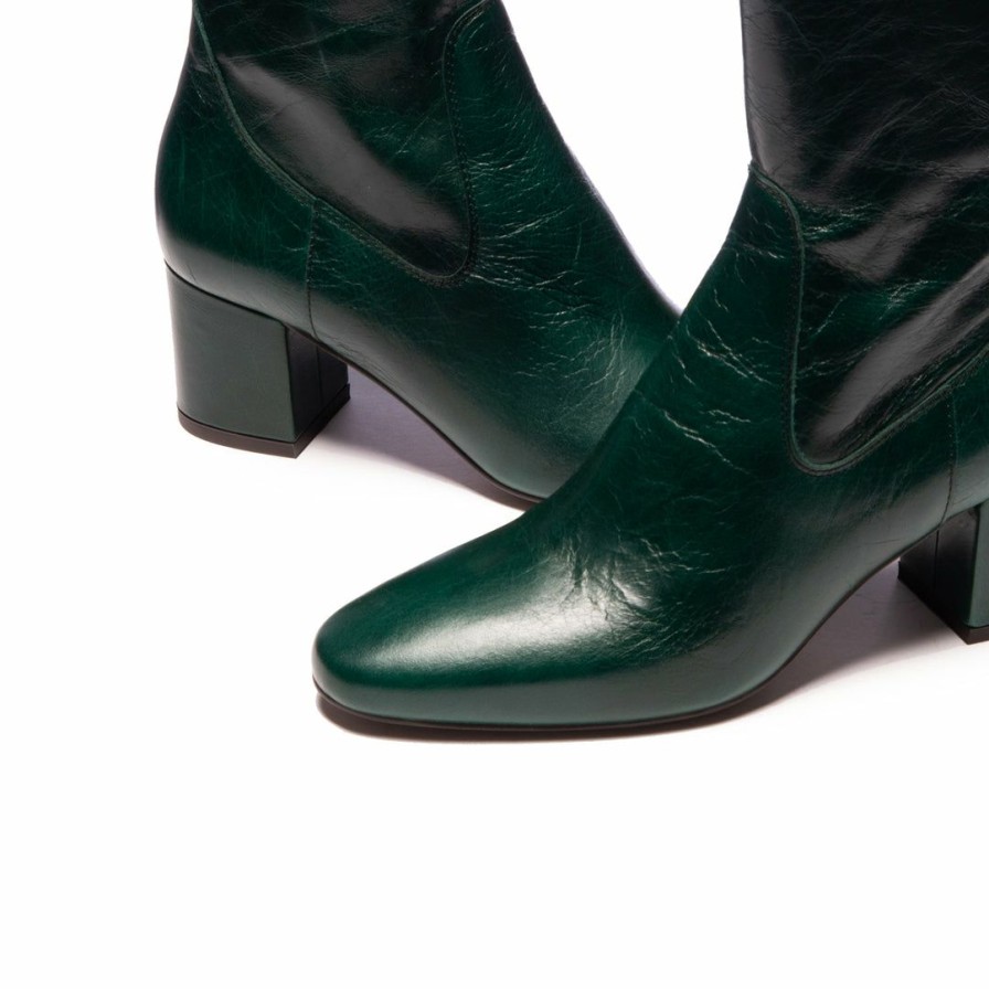 Women L'Intervalle | L'Intervalle Women Stoney Green Leather