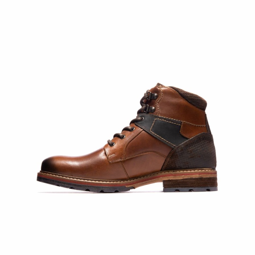 Men L'Intervalle | L'Intervalle Creek Cognac Leather Men