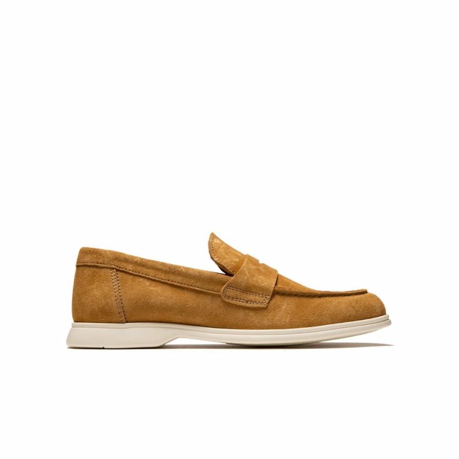 Women L'Intervalle | L'Intervalle Noah Men Tan Suede