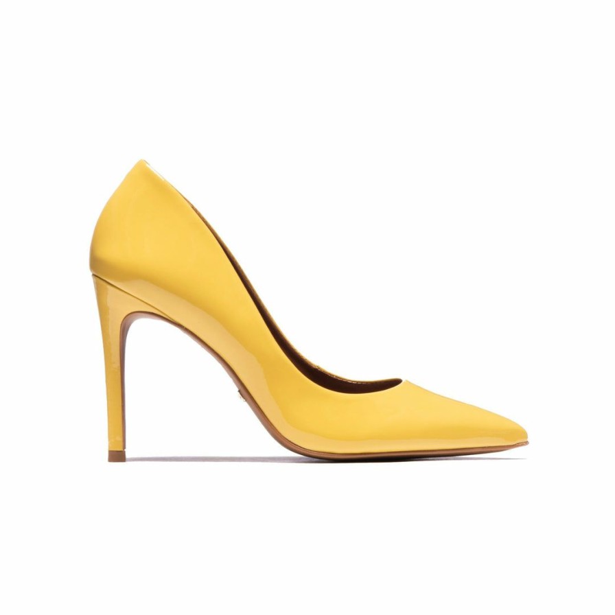 Women L'Intervalle | L'Intervalle Women Love Yellow Patent