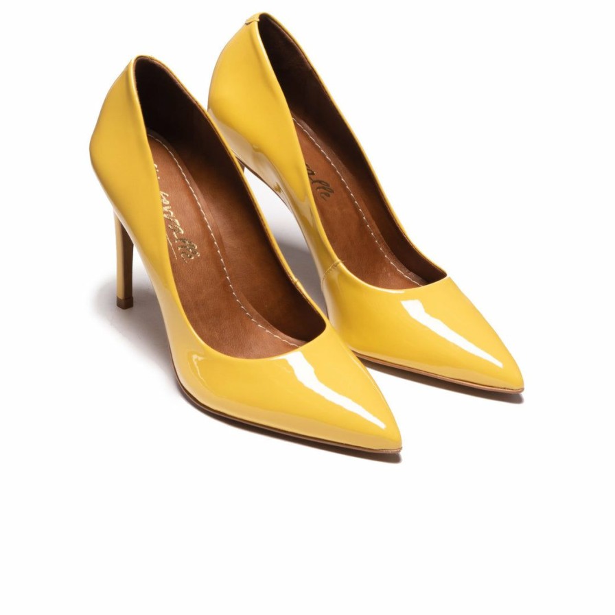 Women L'Intervalle | L'Intervalle Women Love Yellow Patent