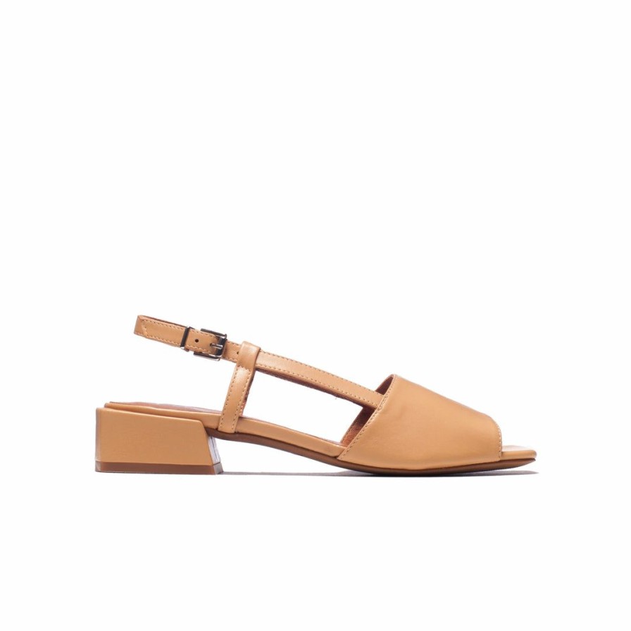 Women L'Intervalle | L'Intervalle Women Marilla Camel Leather