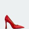 Women L'Intervalle | L'Intervalle Bellisima Red Patent Pumps Red Patent/Cuir Vernis Rouge