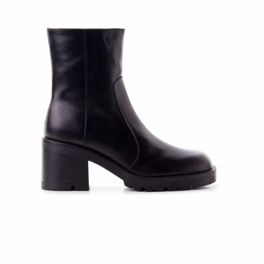 Women L'Intervalle | L'Intervalle Ellerton Black Leather