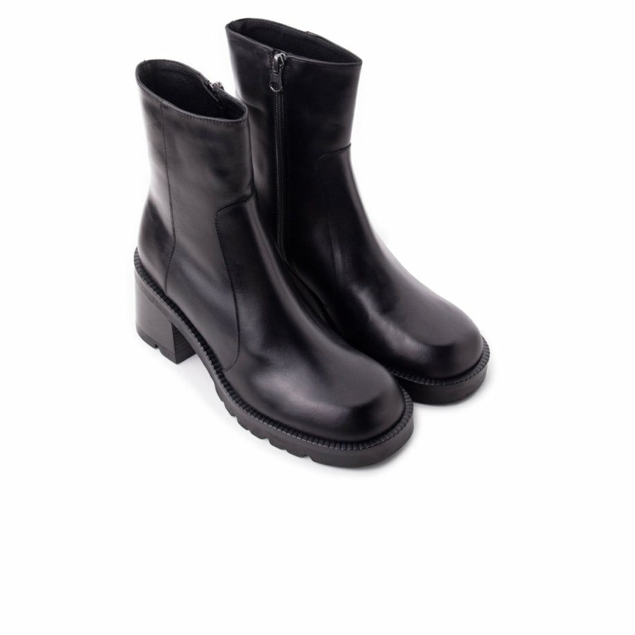 Women L'Intervalle | L'Intervalle Ellerton Black Leather