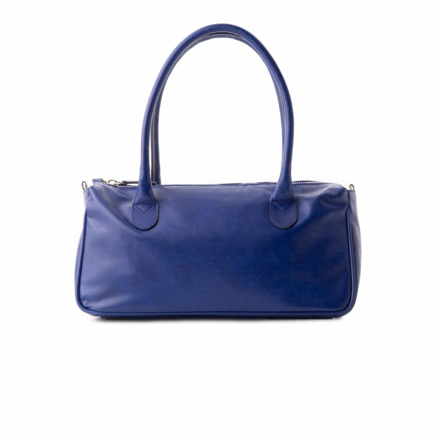 Bags L'Intervalle | L'Intervalle Jean Dark Blue Leather Dark Blue Leather/Bleu Cuir