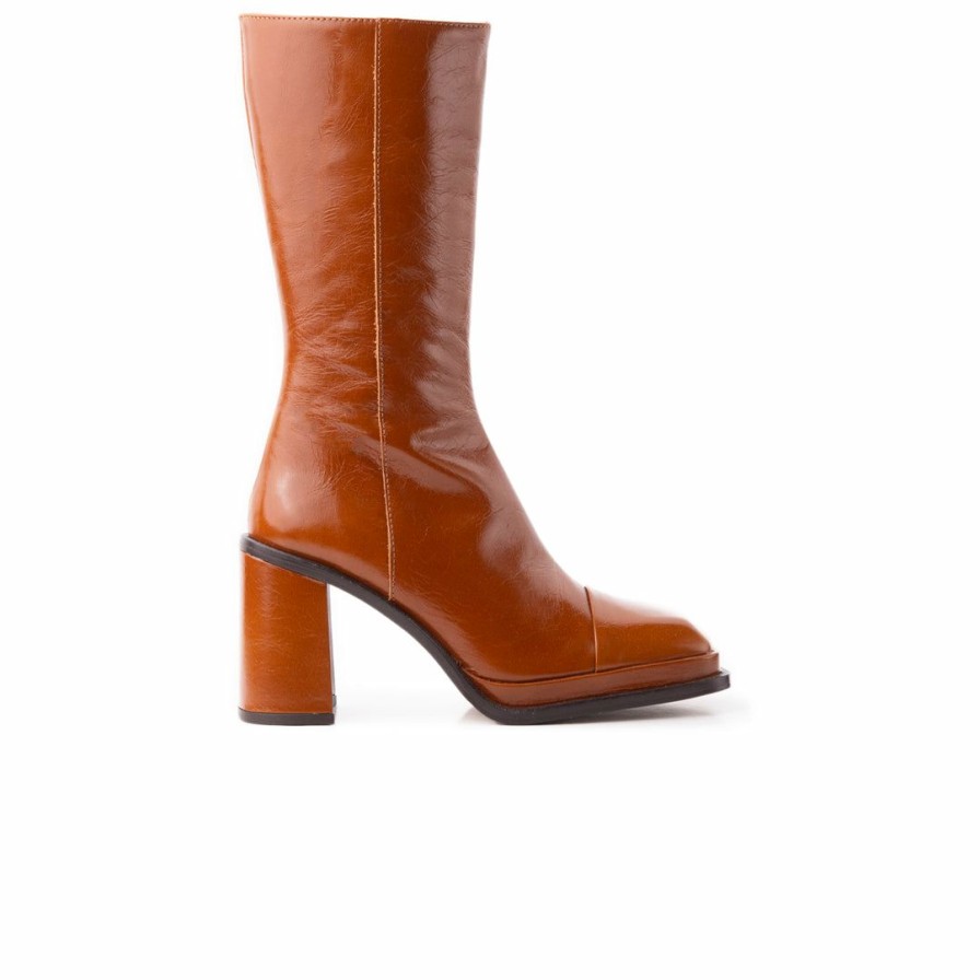 Women L'Intervalle | L'Intervalle Andover Women Tan Leather