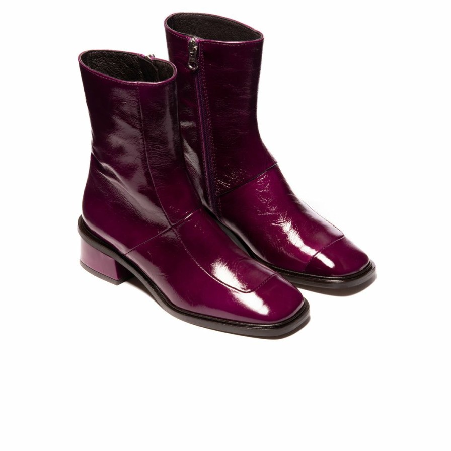 Women L'Intervalle | L'Intervalle Women Albany Purple Leather