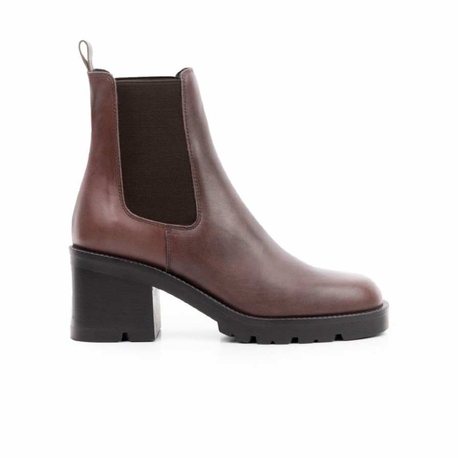 Women L'Intervalle | L'Intervalle Germains Brown Leather