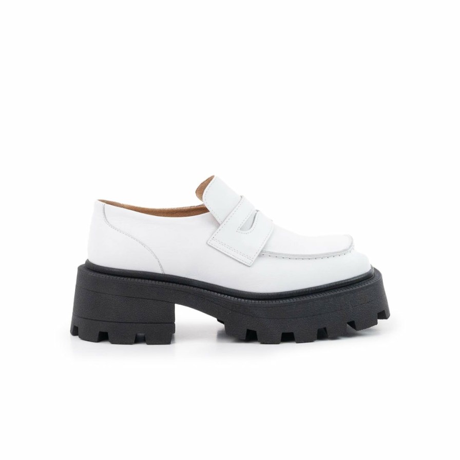 Women L'Intervalle | L'Intervalle Women Potter White Leather